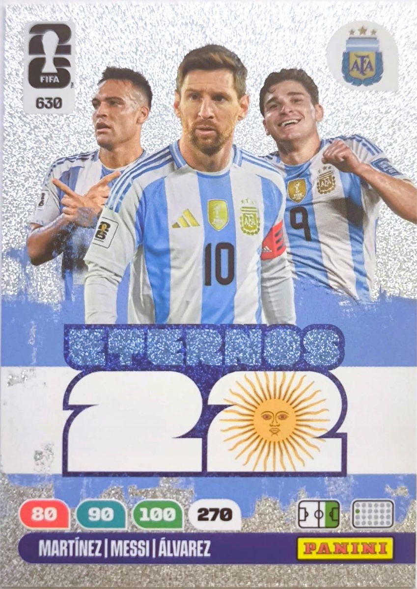 Topps Carte collezionabili: Eternos 630 Messi Alvarez Martinez  – Nuovo (secondo la descrizione) da Le Lieu venduto da mlm_wt5v