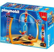 Playmobil 4236 Zirkus Artisten Hochseil Trapez Känstler