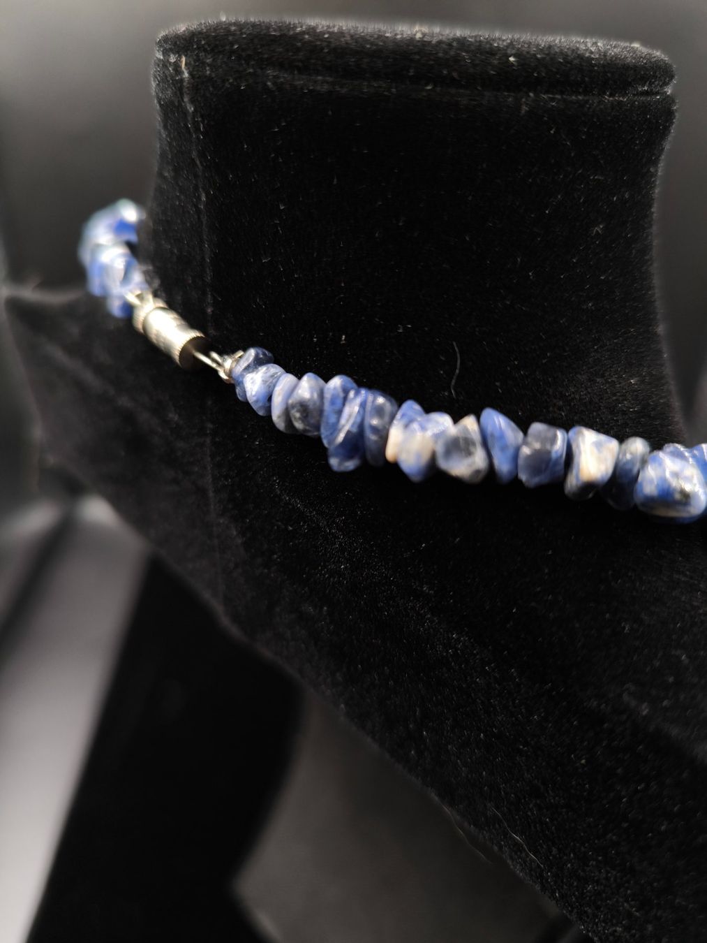 Catenine: Halskette Jaspis blau mit Drehverschluss – Usato da Rorschacherberg venduto da snOOpydOg11 8