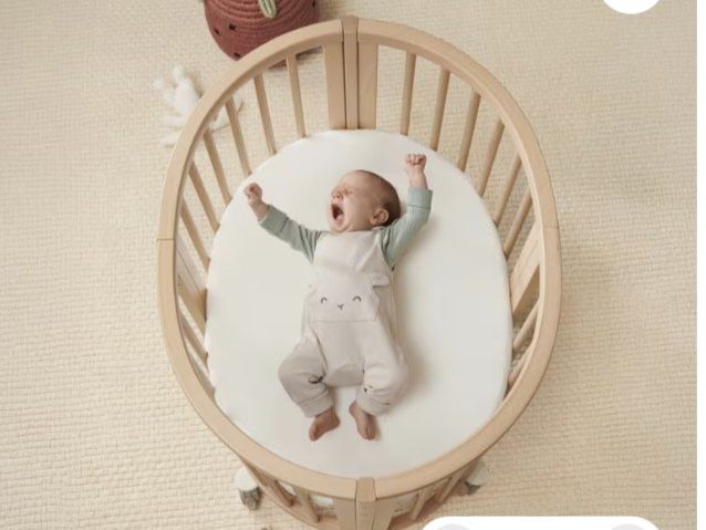 Stokke Betten: Stokke Sleepi Kinderbett, oval, umbaubar – Gebraucht aus Seengen von artemik 6