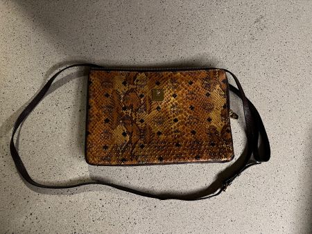 MCM Pouch / Clutch | gold Hardware
