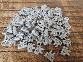 lego 14704 lot de 100 pièces Light Bluish Gray Plate,