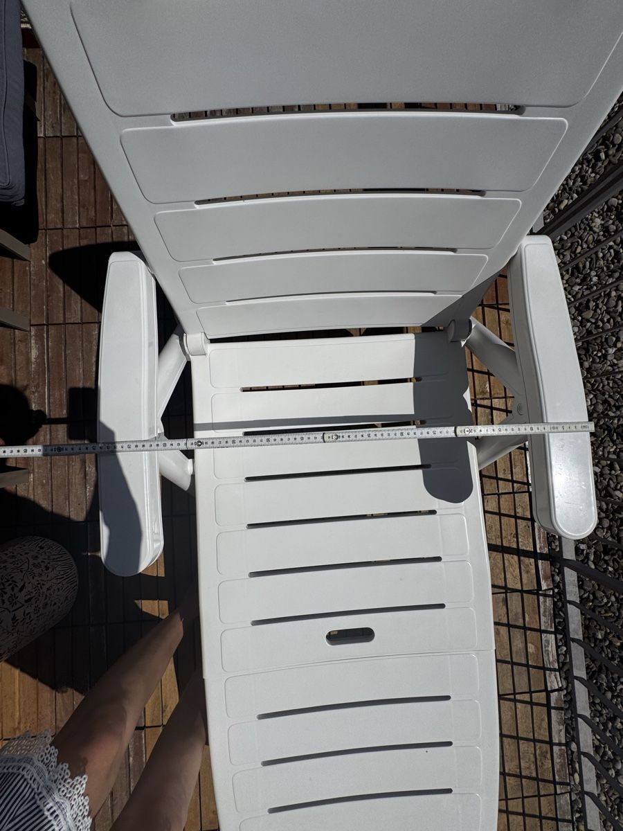 Chaises longues: Sonnenliege weiss – D'occasion à Farnern par allthingspreloved 6