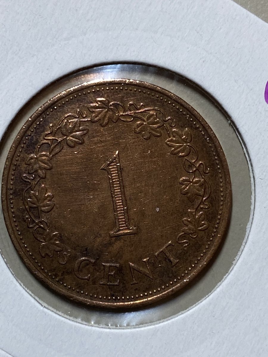Tutti le monete: Malte - 1 centime - 1977 – Usato da Payerne venduto da Mike1682 1
