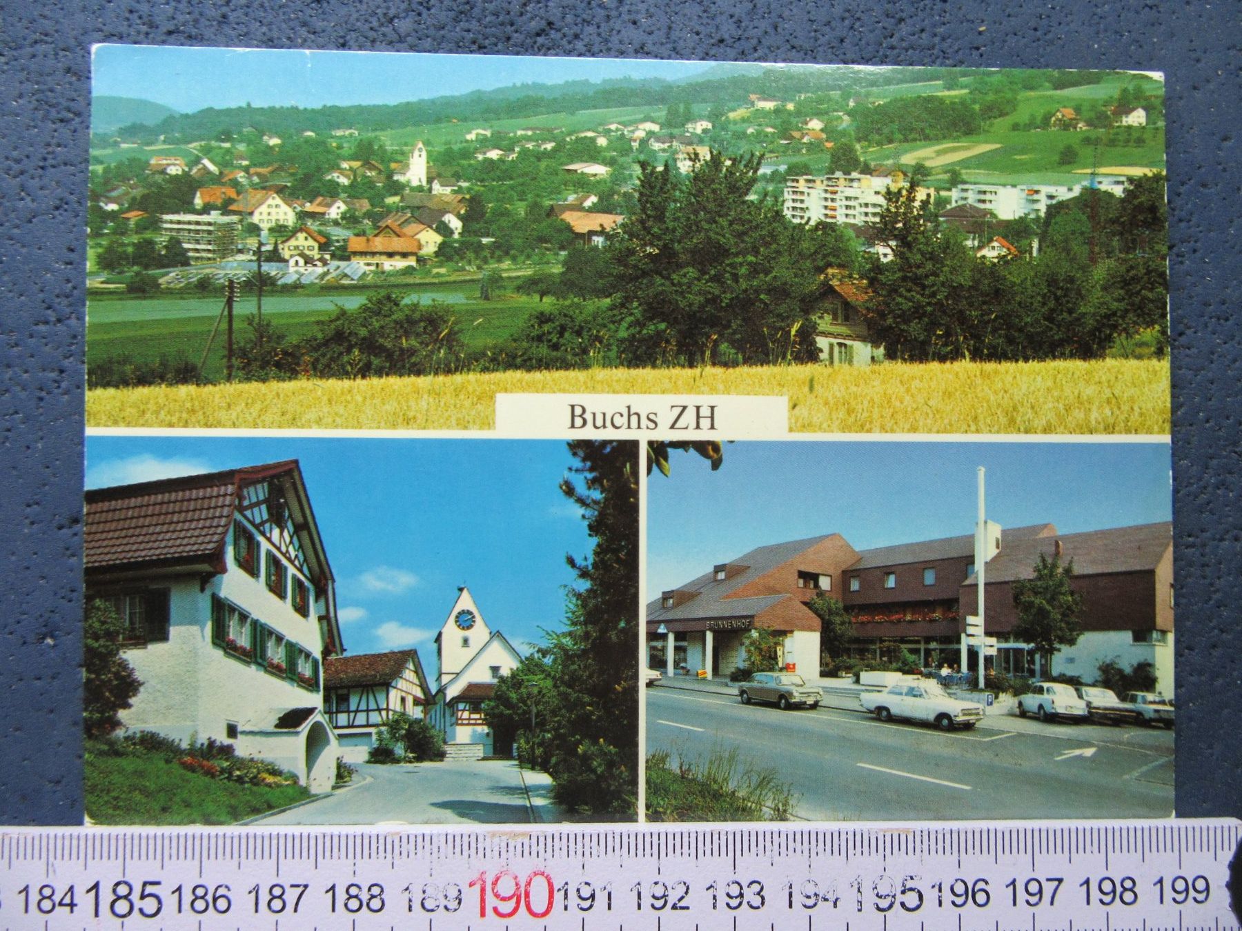 Cartoline postali: BUCHS ZH AK BRUNNENHOF OLDTIMER AUTOS – Usato da Ettingen venduto da Hausi4711