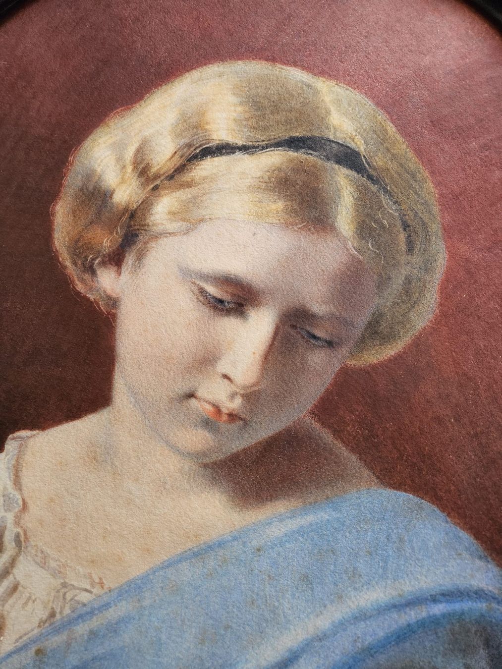 Dipinti: Portrait Gemälde kleines Mädchen /signiert – Usato da Werthenstein venduto da Marsche1 1
