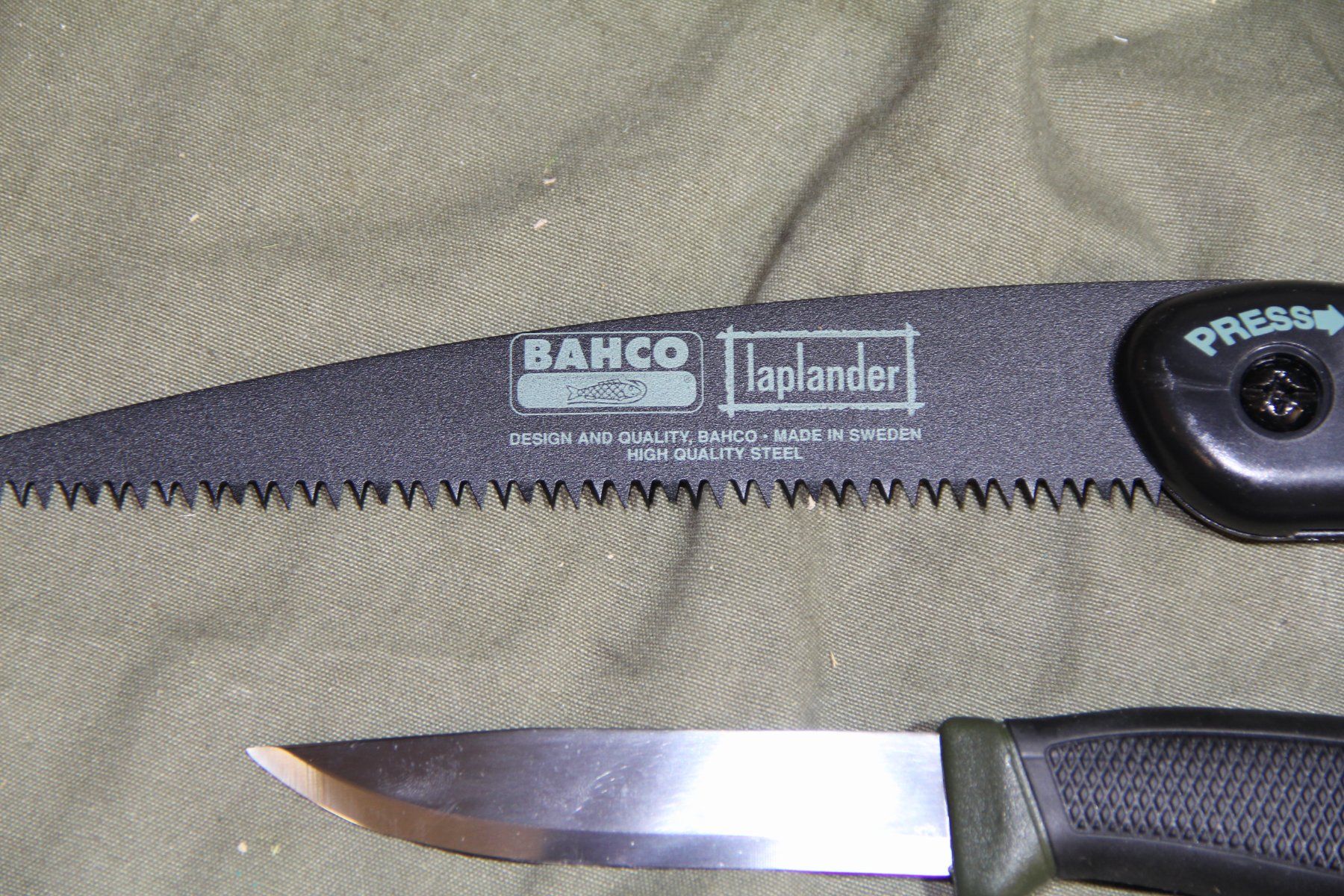 Bahco Zubehör: Bahco Laplander Klappsäge und Messer – Neu (gemäss Beschreibung) aus Belp von Tomsek 2