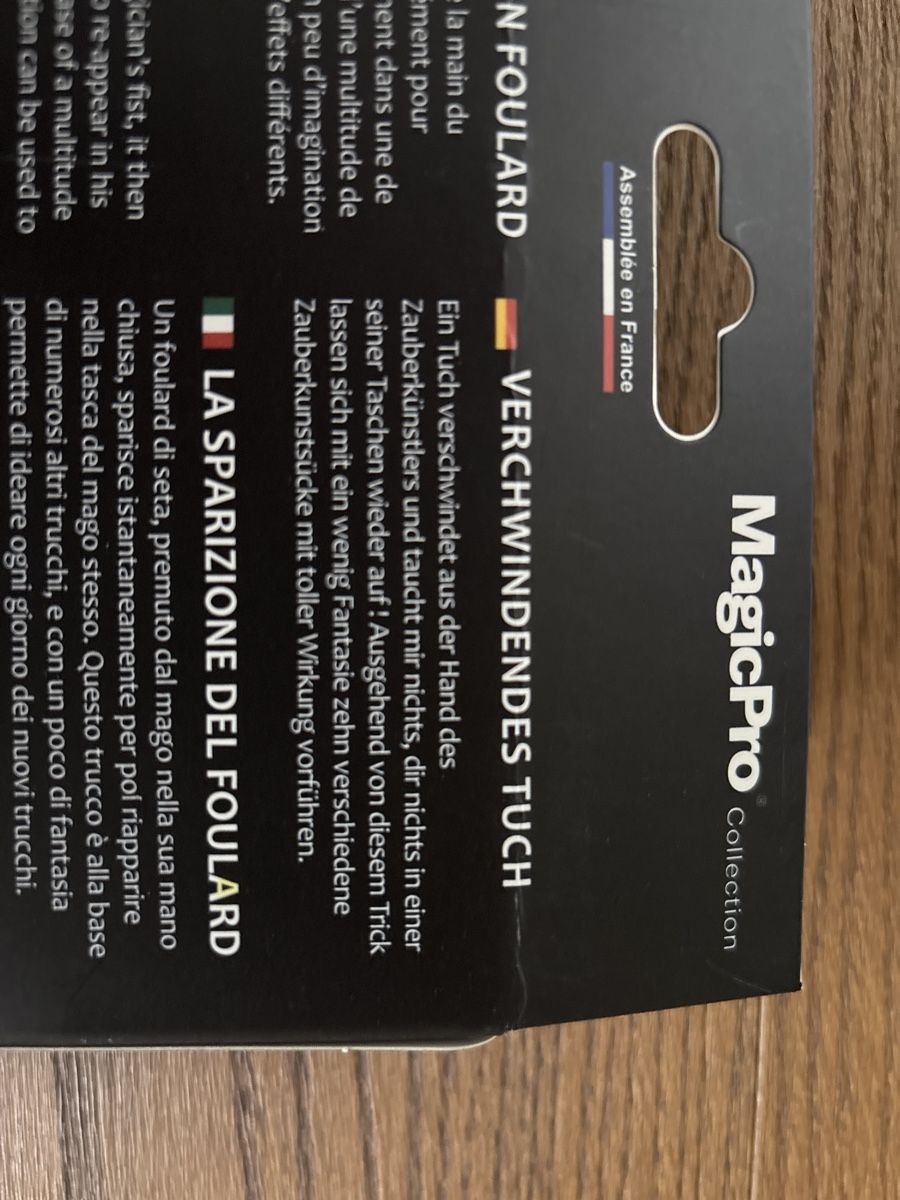 Foulard & Sciarpe: MagicPro Seidentuch Zauberbox – Nuovo e nell'imballaggio originale da Nottwil venduto da jon_wg27 2