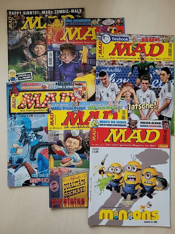 Fumetti: MAD Magazin 6 Stk. – Usato da Frauenfeld venduto da Maba066 2