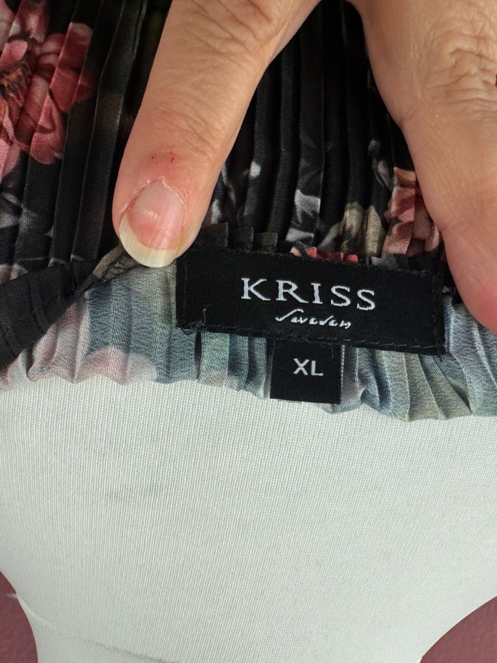 Camicette: Kriss Bluse schwarz-blumig Gr. XL – Nuovo (secondo la descrizione) da Muttenz venduto da einfach-schoen 3