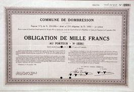 Commune de Dombresson, Dombresson - 1950