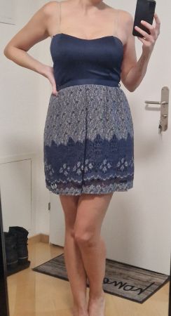 elegantes Kleid, Spitze, Rock, Dress, Cocktailkleid