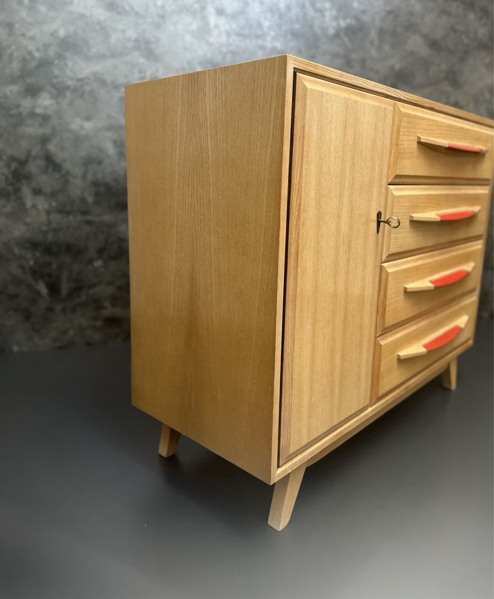 Cassettiere: Corta Multiform Kommode Schweizer Mid-Century Sideboard 60er – Usato da Elsau venduto da Teak_Vintage 4