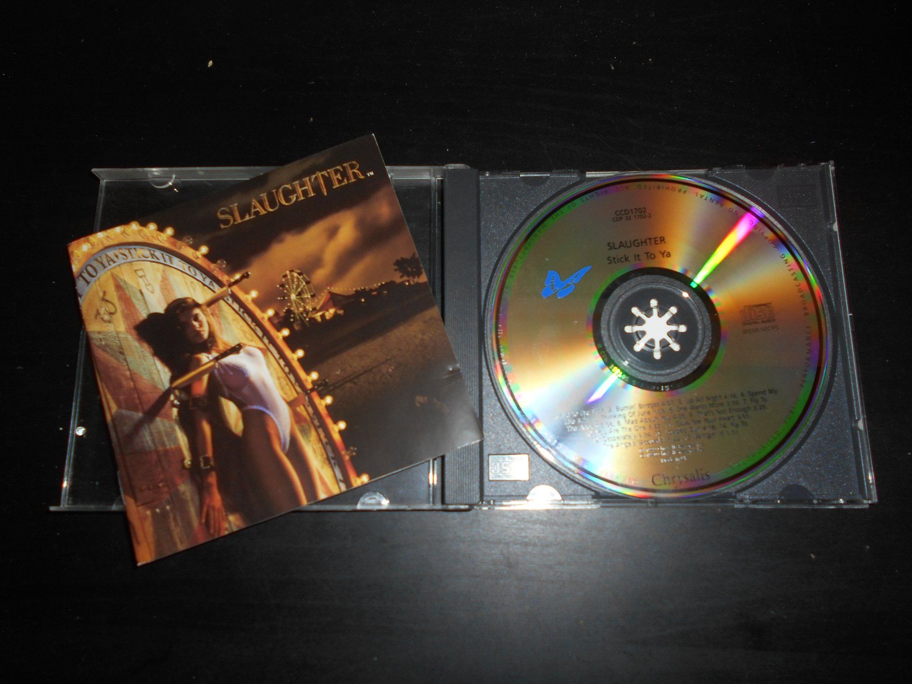 CDs: Slaughter – Stick It To Ya / 1990 – Gebraucht aus Aarberg von witchhunter01
