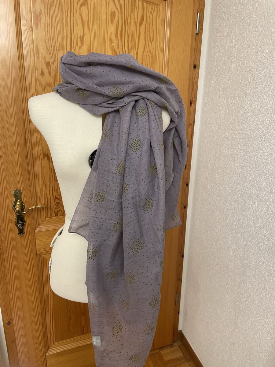 Foulard & Sciarpe: Ahmaddy Schal, lila mit Muster – Nuovo (secondo la descrizione) da Dittingen venduto da nje_9nlt