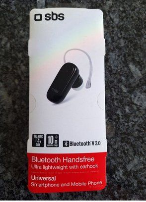 Cuffie: Kit oreillette Bluetooth SBS V2.0 – Nuovo e nell'imballaggio originale da Misery venduto da qualista63