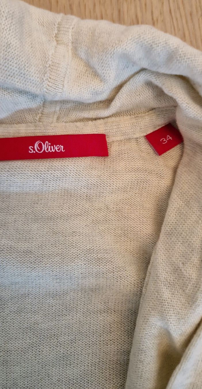 S.Oliver Giacche: s.Oliver Strickjacke/Cardigan Gr. 34 – Usato da Gasel venduto da sale65 2