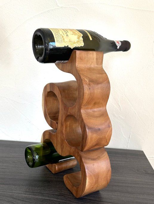 Articoli in legno: Weinständer Flaschenhalter aus Holz – Usato da Kottwil venduto da buergisser_p 4