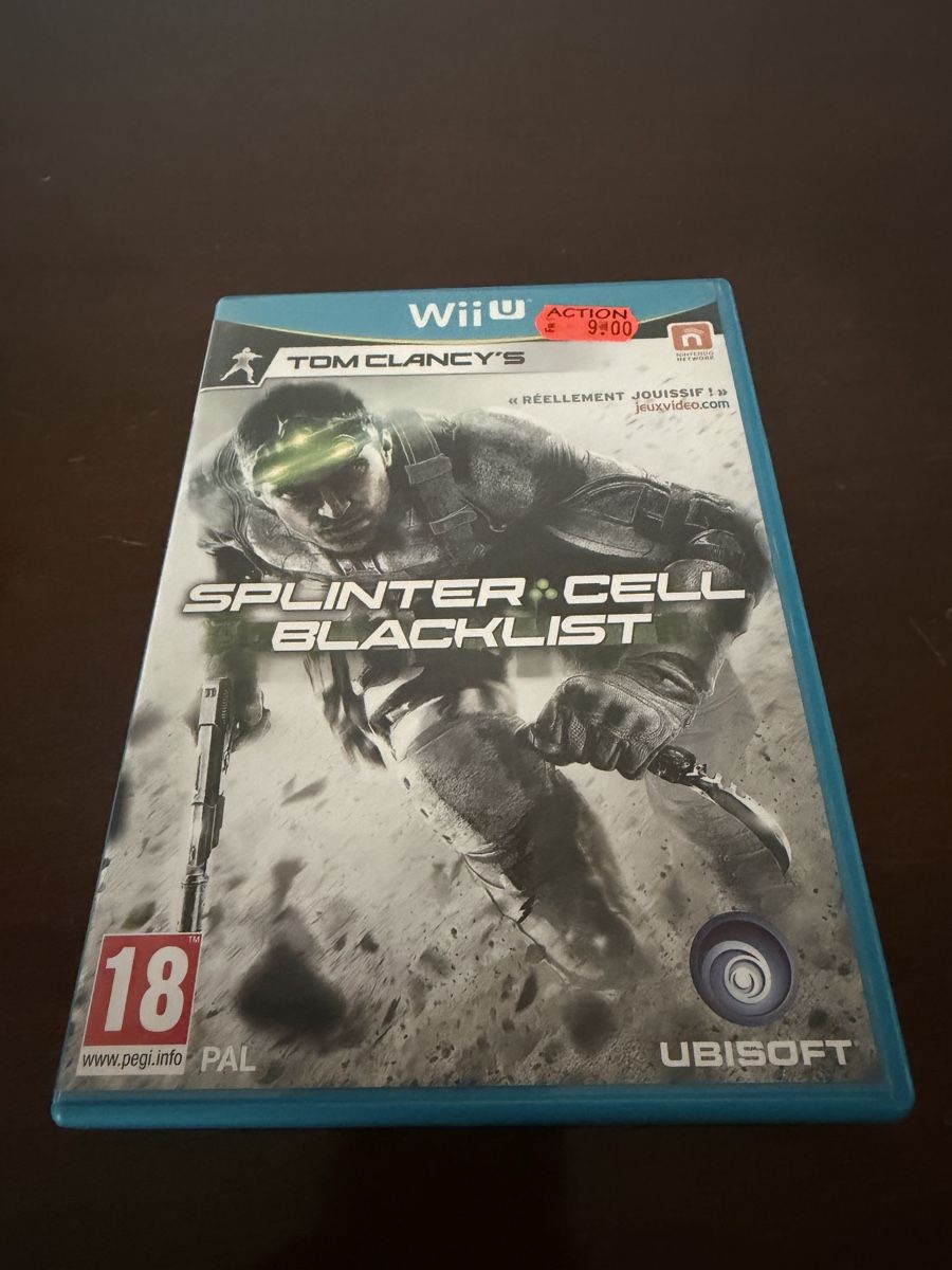 Nintendo Giochi: Jeu Wii U Tom Clancy's Splinter Cell Blacklist complet – Usato da Fribourg venduto da xNesKuiQ