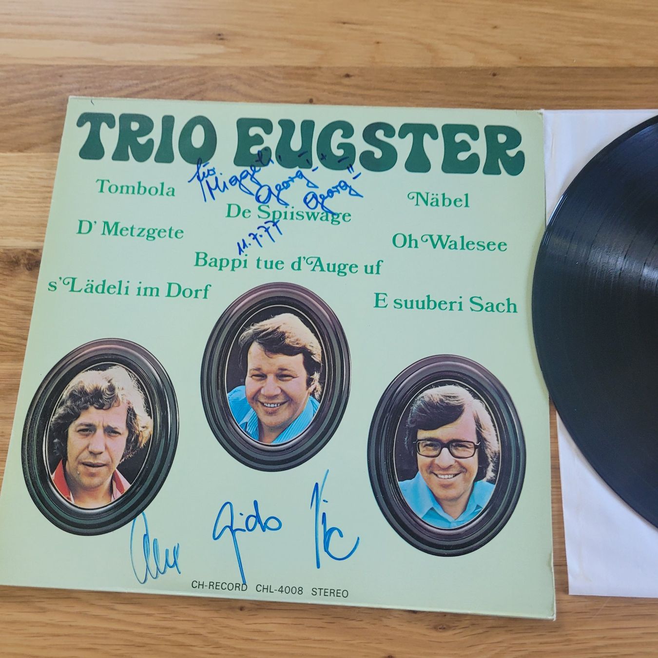 Dischi in vinile: LP Vinyle Signée Trio Eugster – Usato da Reconvilier venduto da itzlittlerabbit 1