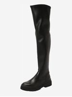 Overknees LeGer schwarz Gr. 40