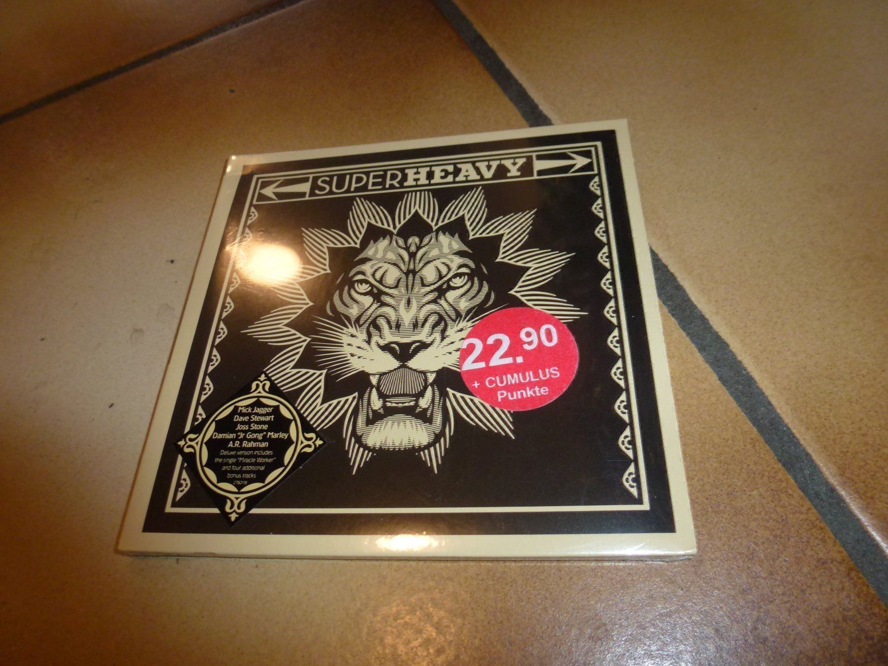 CDs: SuperHeavy - SuperHeavy CD NEU – Neu und originalverpackt aus Olten von Disc-Ausverkauf