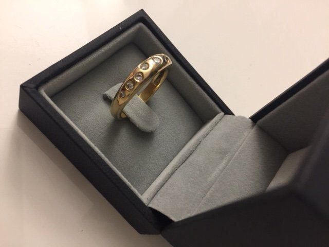 Ringe: Ring mit GG mit 9 Diamanten 750 – Neu (gemäss Beschreibung) aus Walenstadt von ricamul 5