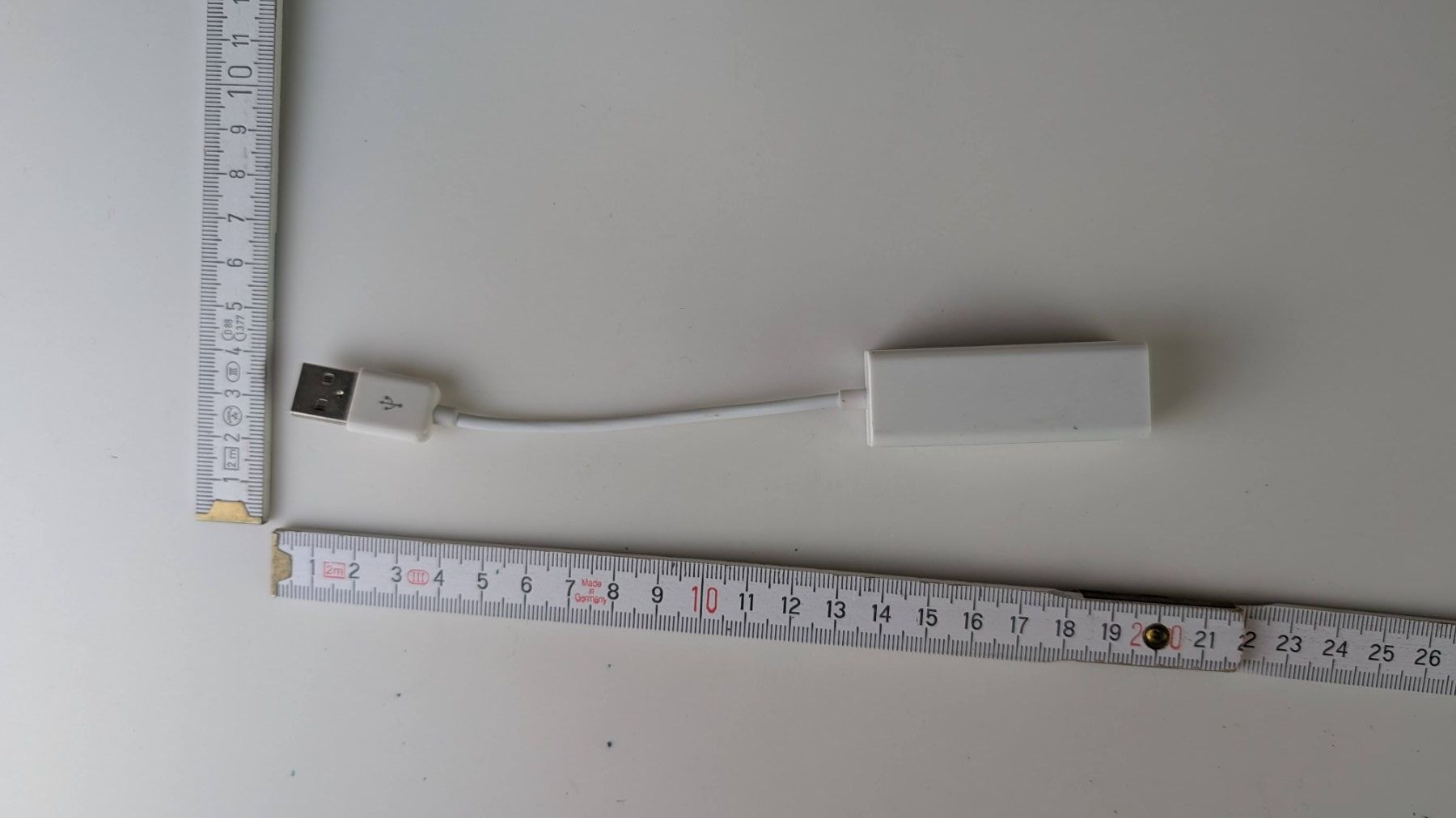Unità & Adattatore: USB zu Ethernet Adapter, Top Zustand, Weiss – Usato da Zürich venduto da axolottchen