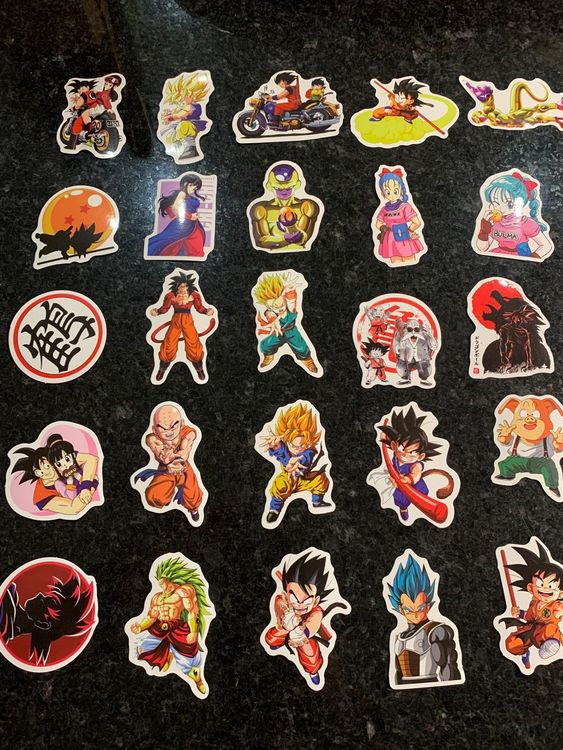 Stickers Dragon Ball Z Pour Flipper Ou Pincab - Neuf - Fabrication France