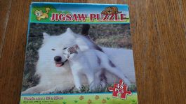 Herziges Puzzle Hund/Katze