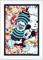 Death NYC Ltd Ed Pop Art Druck " Chupa Chups Mickey Mouse