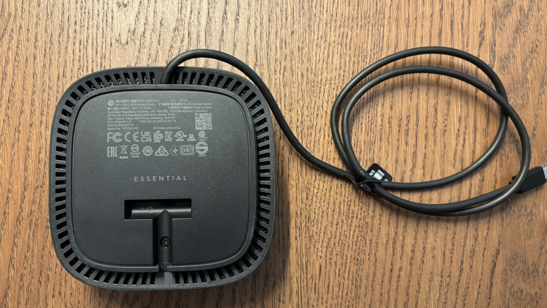 Hewlett Packard Dockingstation: HP USB-C G5 Essential Docking Station ohne Netzteil – Gebraucht aus Aarau von SuctorialDave 3