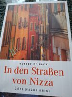In den Strassen von Nizza, Krimi von  Roberto de Placa