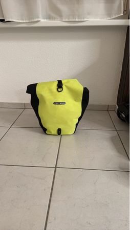 Ortlieb Fahrradtasche gelb schwarz neuwertiger Zustand