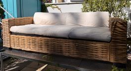 Rattan Sofa aus Bambus