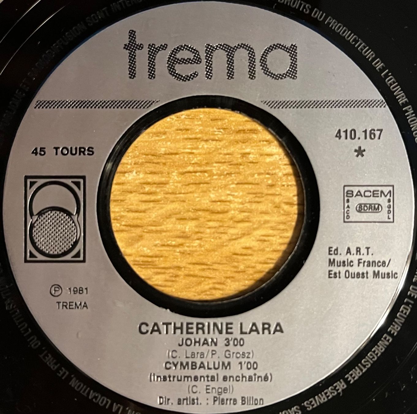 Schallplatten: CATHERINE LARA - JOHAN / SOUS L'ESCALIER – Gebraucht aus Bussigny von vinyl-pas-cher 2
