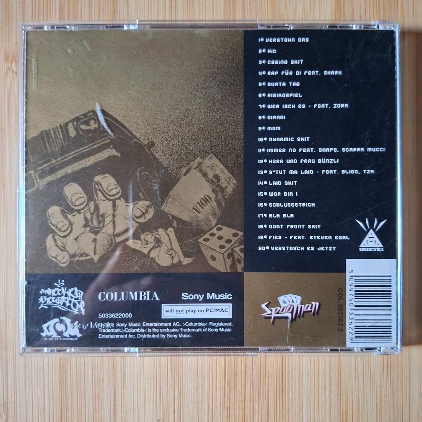 CDs: CD Spooman - Casino – Gebraucht aus Burg AG von ..machine_rec.. 1