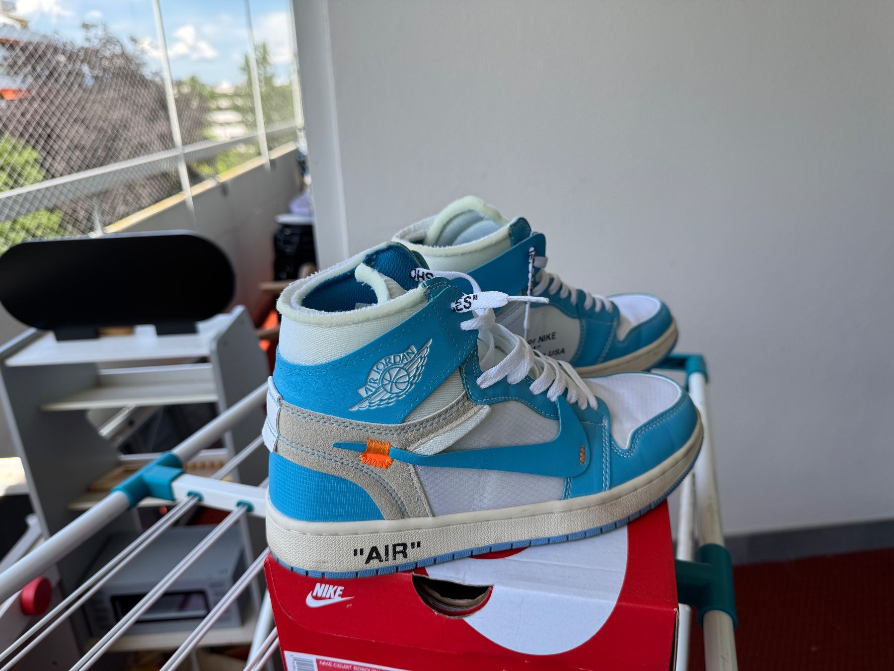 Off-White Scarpe da uomo: Paire de Sneakers bleu – Usato da Grand-Lancy venduto da lover_s3 1