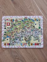 Schweizerkarte Puzzle Wissenskarten, 72 Teile