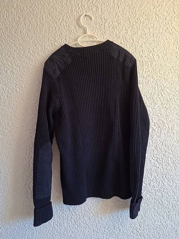 Pulls & Sweat-shirts: Blauer Strickpullover Grösse L – D'occasion à Belp par ced_y8hx 1