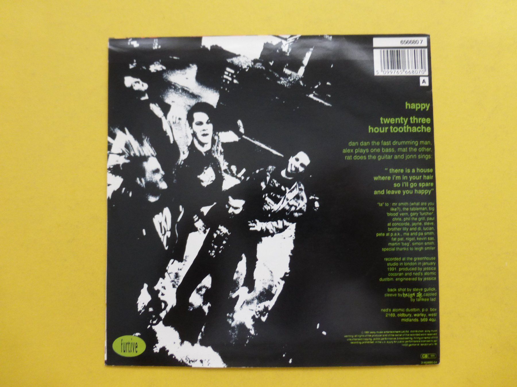 Schallplatten: Ned's Atomic Dustbin – Happy – Gebraucht aus Zürich von Swiss57 1