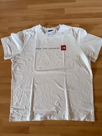 T-Shirt The North Face Grösse XL Weiss guter Zustand
