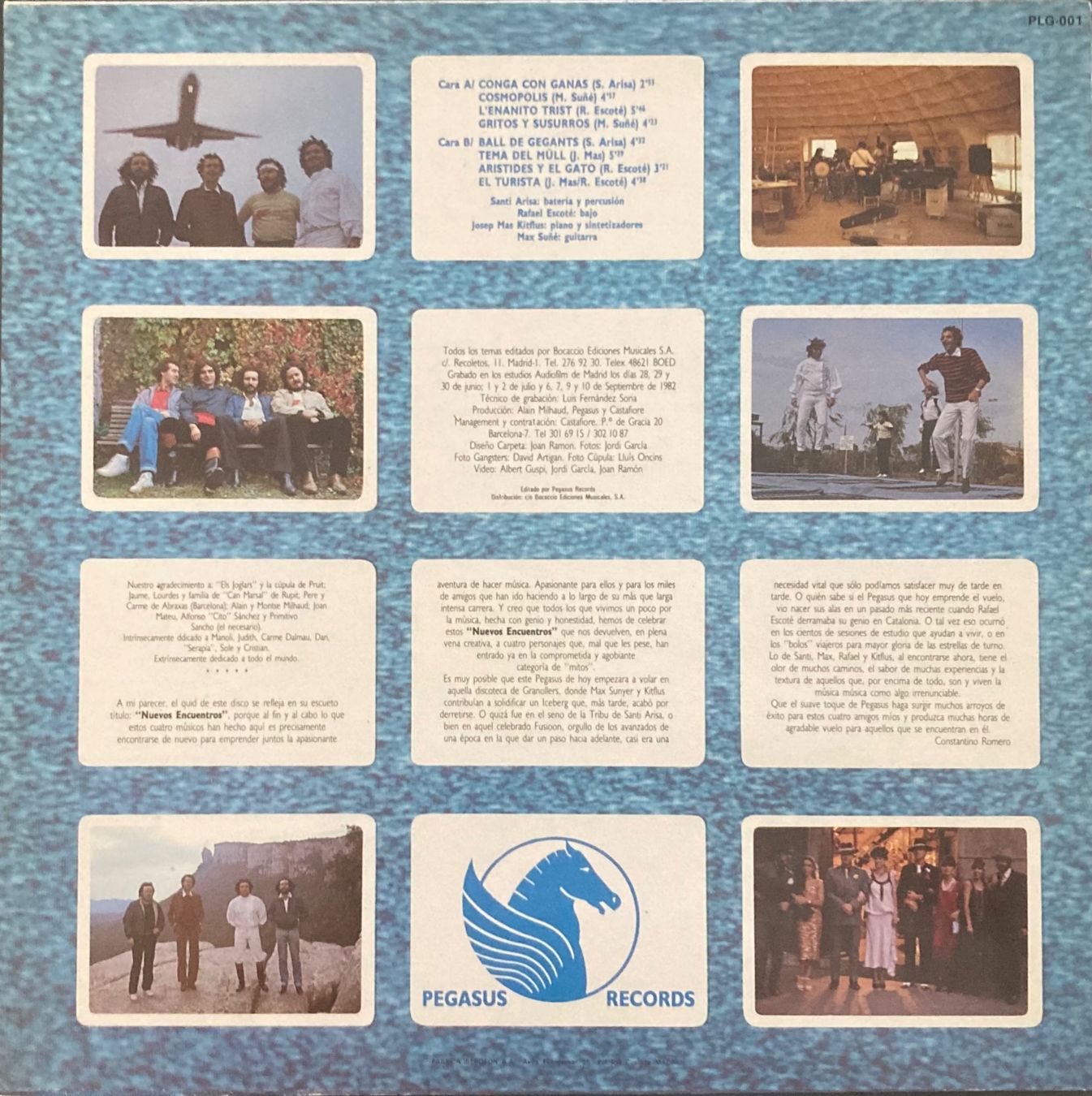 Dischi in vinile: PEGASUS - NUEVOS ENCUENTROS – Usato da Poliez-Pittet venduto da Newtown-Records 1