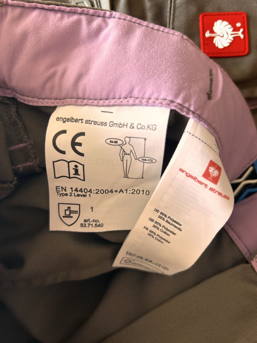 Engelbert Strauss Pantaloni: Engelbert Strauss Hose Damen Gr.44 – Nuovo (secondo la descrizione) da Innertkirchen venduto da Katzeschwarz74 5