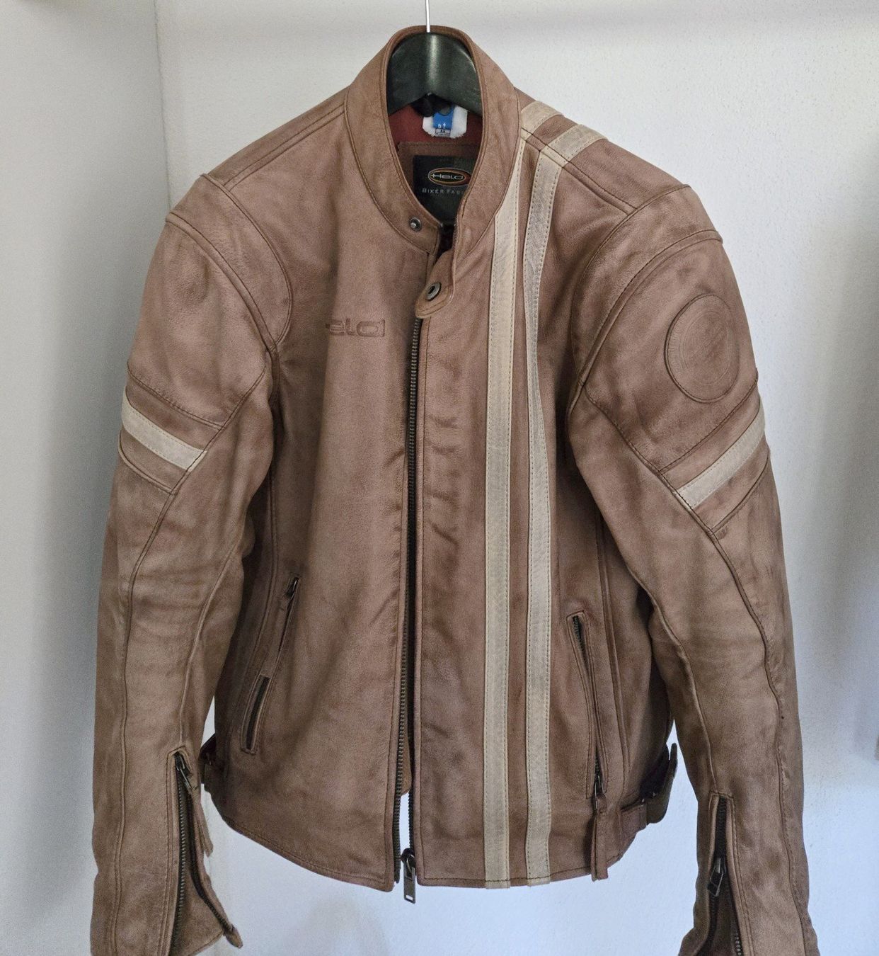 Held Giacche: Held Motorradjacke Leder braun – Usato da Regensdorf venduto da keepcoding