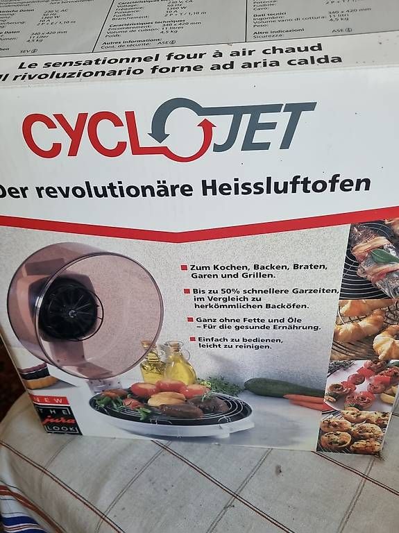 Elettrodomestici da cucina: Heissluftofen neu – Nuovo e nell'imballaggio originale da Möhlin venduto da mob_mss6