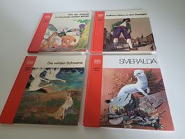 4x Silva Kinderbuch Klassiker Vintage Sammlung