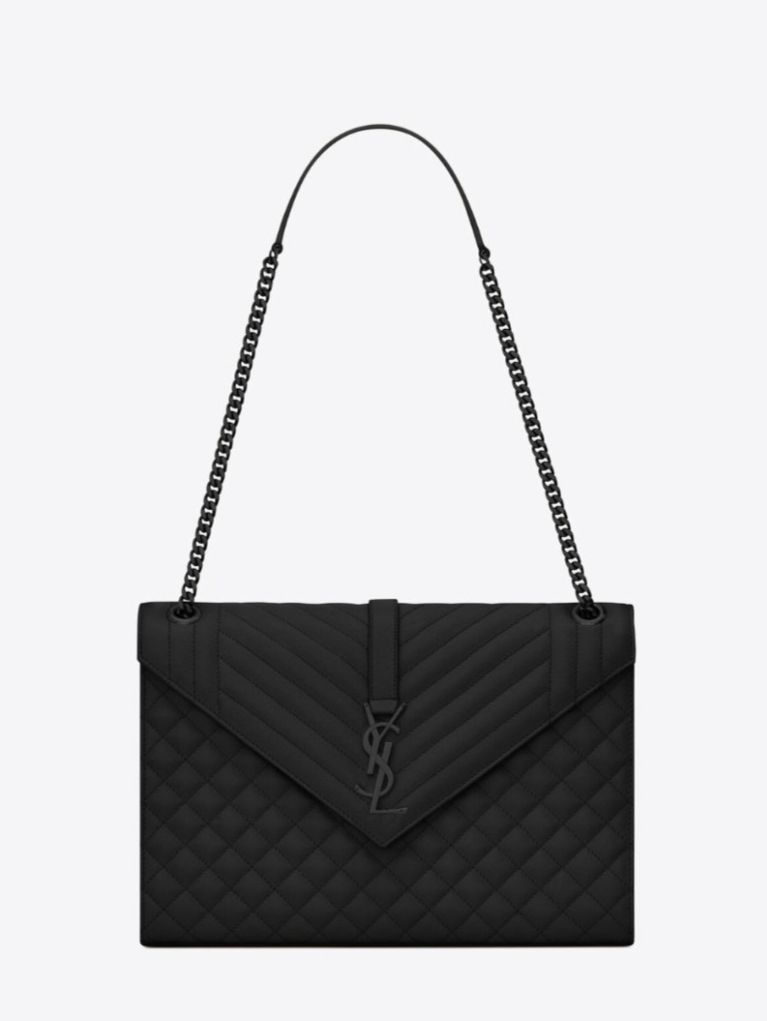 Saint Laurent Borse da donna: Ysl Envelope Bag Large embodied leather – Nuovo (secondo la descrizione) da Zug venduto da Calvin-Klein 1