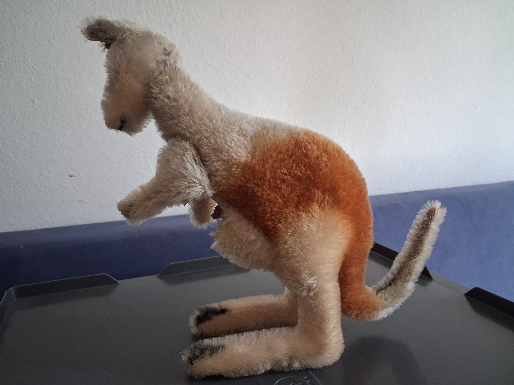Steiff Giocattoli: Steiff Känguru Linda – Usato da Zürich venduto da rald 4