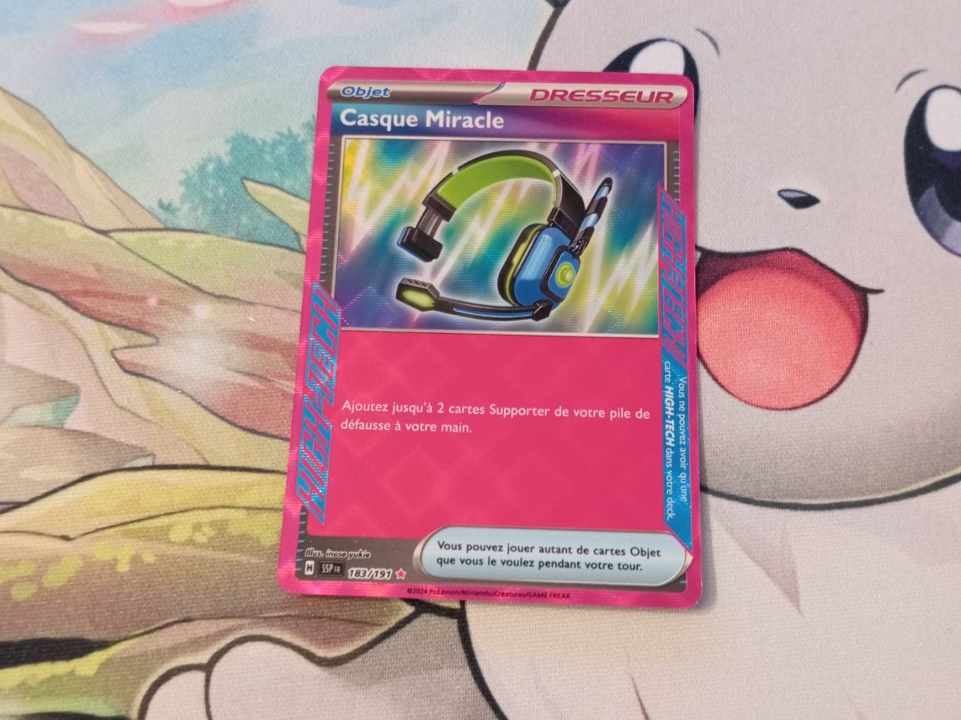 Pokémon Carte collezionabili: Carte Pokemon CASQUE MIRACLE 183/191 FR – Nuovo (secondo la descrizione) da Worben venduto da HartiMariem